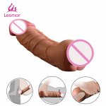 Skin feeling Realistic Dildo soft Liquid  Huge Big Penis With Suction Cup Vibrator Sex Toys for Woman Adult  Female Masturbation