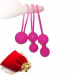 bolas chinas para mujer kegel balls vaginal sex toys for women sport Safe Silicone Medical femme kulki gejszy vajina geisha ball