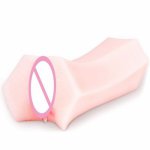 Soft Male Manual Masturbator Realistic Vagina Pussy Masturbation Adult Sex Toy for Men