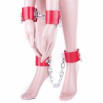 Adult Games Bondage Restraints Sex Products Hand Leg Cuffs Set Sex Game Slave Fetish Bdsm Wrist Ankle Cuffs Sex Toy for Couples