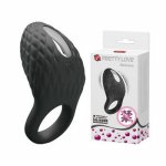 Powerful Vibrating Cock Ring Vibrator - Waterproof Rechargeable Penis Ring Full Silicone Clitorial Vibrators Vibes Stimulators f