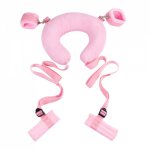 Manyjoy Sex bondage open leg restraint harness straps Handcuffs Ankle cuff Adult Fetish SM Game Toy U Pillow Couple Use Toys