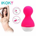 IKOKY Breast Massage Silicone Vibrator 7 Mode Strong Vibration Female Masturbator Sex Toys for Women Clitoris Stimulation