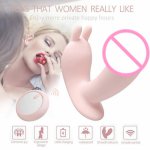 Waterproof Rechargeable Wearable Wireless Women Vibrator G Spot Clit Stimulator Vibrating Jump Egg Sex Products Toys For Female