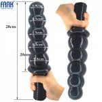 FAAK 28 CM Long Anal Plugs 5.8 Dia Butt Plugs with 5 Huge Beads Handles Adult Anal Sex Toys for Man Women Sexuales Dropshipping