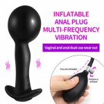 Super Large Inflatable Huge Big Anal Plug Dildo Pump Anal Dilator Expandable Vibrator Butt Plug Sex Toys For Women Anal Balls