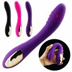 Adult products wholesale G-spot simulation vibrator female masturbation massage stick penis fast sell through Amazon