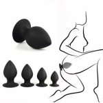 4 Different Silicone Butt Joints Anal Plug Unisex Sex Toys Women Plug Size Adult Games Male And Female With Anal Coach Couple SM