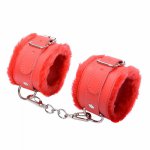 4 Color Sex Bondage Handcuffs SM Bdsm PU Leather Slave Restraints Roleplay Tools Erotic flirt Sex Products Sex Toys for Couple