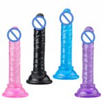 Transparent Mini Small Dildo Suction Cup Women Masturbation Simulation Sucker Lifelike Small Penis Vaginal Massage Adult Sex Toy