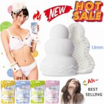 Vacuum Sucking Male Masturbators Artificial Silicone Vagina Pocket Pussy Grainy Water Lubrication Reusable Adult Sex Toy for Men