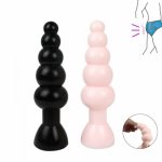 Erotic Anal Beads Silicone Butt Plug Male Prostate Massager Anal Buttplug Dilatator Long Anal plug Sexual Toys for Gay Men Woman