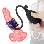 Sex Toys for Men Penis Trainer Inflatable Penis Pump Enlarger Cock Pumping Sleeve Male Enhancement Pumps Erotic