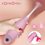 2 in 1 G-Spot Vibrators for Women Vaginal Sucking Clitoris Stimulator Vagina Orgasm Nipple Massager Adult Sex Toys for Female AV