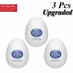 Tenga Eggs 18+ Realistic Vagina Male Masturbator Tools for Adults Masturbation Egg Pussy Sex Toys for Men Soft Silicone Upgraded