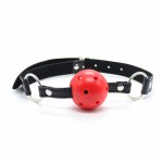 Adult Games Tools Open Mouth Gag Bdsm Bondage Collar Gag Ball Sex Toys For Couples Slave Fetish Restraints