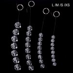 4 Sizes Glass Anal Beads Vaginal Balls Anal Plug Butt Sex Toys Chain Bead Sex Game Products