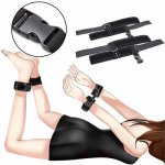 BDSM Adult Sex Toys Shop Handcuff Wrist To Leg Cuffs Slave Fetish  Femmes Restraints Handcuffed Sex Toys For Couples Products