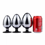 New Adult Large Metal Anal Plug Prostata Massager Anus Dilator Super Big Anal Beads Ball Buttplug Sex Toys Product For Couples.