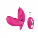 Double Motors Clitorial Vibator Dildo Silent Invisible Massager with Wireless Remote Control Sex Tools For Females Masturbation