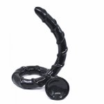 48cm Super Long Anal Plug Tail Suction Cup Dildo Prostate Massage Screw Thread Butt Plugs Anal Stimulator BDSM Sex Toys For Anus