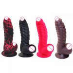 Realistic Big silicone Thick Dildo Suction Cup Male Gay Anal Pussy Llastic Penis Ultra-soft Adult Sex toy for woman Masturbation