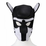 Bdsm Mask Bondage Cosplay Puppy Dog Head Sex Toys For Women Men Adult Games Fetish Slave Headgear Erotic SM Tools For Couple