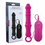 New Fantasy Anal Sex Toys, 10 Frequency Silicone Anal Vibrator, Sex products For Men And Women Anal Prostate Massager Butt Plug.
