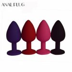 ANAL PLUG Adult Sex Toys Silicone Anal Plug Unisex S M L Butt Plugs With Strong Sucker Anus Expansion Love Kits Sex Products