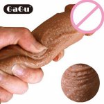 GaGu 7/8 Inch Huge Realistic Dildo Silicone Penis Dong with Suction Cup for Women Masturbation Lesbain Sex Toy sex adults toys