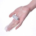 Finger Sleeve Vibrator Sex Toys for Women G Spot Massage Clit Stimulate Female Masturbator Couples Flirting Adult Sex Toys