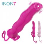 Ikoky, IKOKY Couples Tongue Oral Vibrator 10 Frequency Powerful Erotic Vagina G Spot Clitoris Stimulator Sex Toys For Women