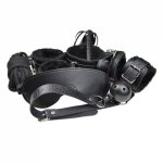 7 Pcs/set Sex Products Erotic Toys for Adults BDSM Sex Bondage Set Handcuffs Nipple Clamps Gag Whip Rope Sex Toys For Couples