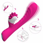 Rabbit Dildo Woman Vibration Tongue Licker for Adult Stimulate Penis Clitoris Massager Female Sex Toys for Woman