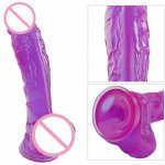 Realistic Flesh Dildo Massager Dildo Suction Cup Masturbator For Women Waterproof Adult Sex Toys For Female