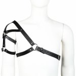 Gay Fetish Men Bondage Harness Sexy Leather Black Belts Bdsm Outfit Bed Straps Adult Games Sex Toys for Couples Male Restraints