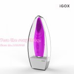 IGOX DORA 20 Function Rotation Silicone Waterproof  Rechargeable G-Spot Tongue Vibrator, Women Sex Toys Adult Sex Products