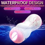 FOX Sex Toys For Men Vagina Real Pussy Male Masturbator Cup For Man Fleshlight Transparent Adult Exercise Sex Dolll toy For Men