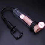 Penis pump extender for Men Beginner Power Vacuum Male Enhancement Enlarger Penis Pump Premature Device