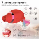 Sucking Vibrator for Women Sucker Clitoris Tongue Vibrator Female Clitoris Stimulator Pussy licking Toys for couples Sex Shop