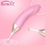 Ikoky, IKOKY G-Spot Vibrator Clitoris Stimulator Waterproof High Frequency Female Masturbator  Nipple Massager Adult Sex Toys for Women