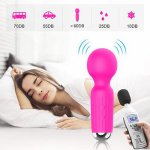 2020 Mini Vibrator AV Magic Wand For Women Powerful 20 Speeds Vibration Clitoris Stimulator Massage Sex Toys Adults Masturbator