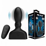 Wireless Control Inflatable Air Pump Anal Dildo Vibrator Butt Plug Anus Expansion Prostate Massager Sex Toys For Women Men