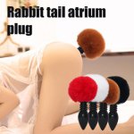 Rabbit Girl Tail Sex Toys Silicone Plush Anal plug Cosplay Cute Tail Anal Erotic Toy For Couples Man Women Gay Size Small GS9