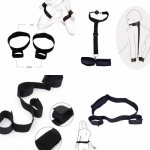 1PC BDSM Wrist Ankle Hand Cuffs Leg Handcuffs Restraint Bondage Belt For Men Women Erotic Sex Toy Adult Party Cosplay Game Toys