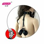 Yeain Erotic Toys Leather Handcuffs Wrist Restraints Adult Games Sex Toys For Couples Bondage Sex Handcuffs Role-play