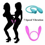 Double Head Oral Vibrator Tongue Breast Massage Women G Spot Vibrating Adult Sex Toys Clitoral Stimulator Product Masturbator