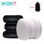 IKOKY Artificial Vagina Male Masturbator Cup Sex Toys for Men Male Glans Trainer Delay Ejaculation Fake Pussy Vagine Vaginal