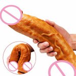 32*7cm Realistic Penis Sex Tools For Females Pumping Big Dildo Sex Toys For Woman Fake Penis With Suction Cup Adult Sex Products