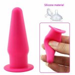 1pc Silicone Finger Anal Butt Plug Clitoris Stimulation Adult Sex Toys for Women Couples